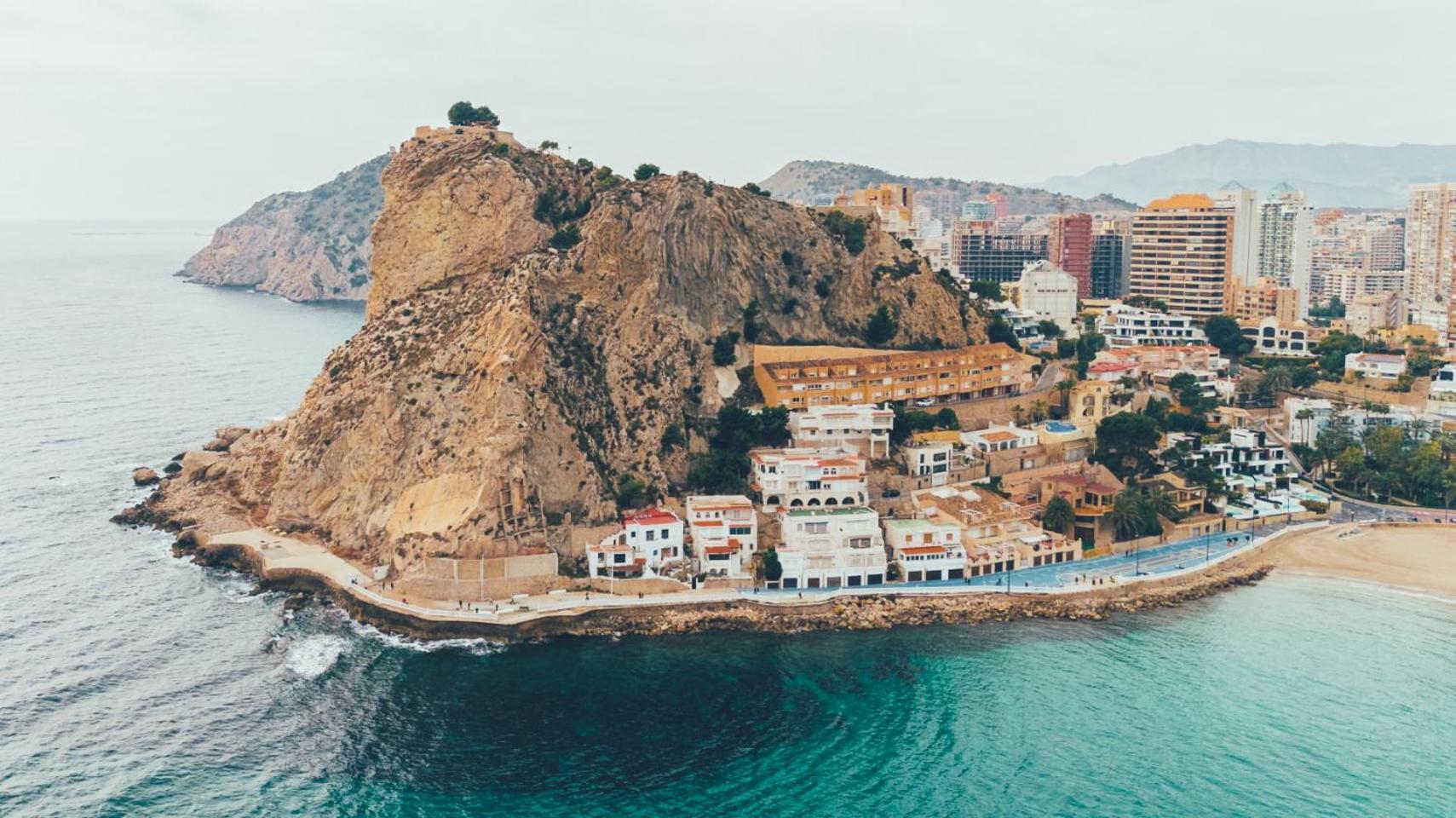 Bonito Triplex Con Increibles Vistas Villa Benidorm Exterior foto
